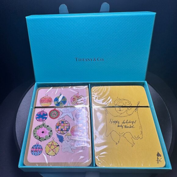 Tiffany & Co Andy Warhol Playing Cards - NIB - Picture 2 of 6